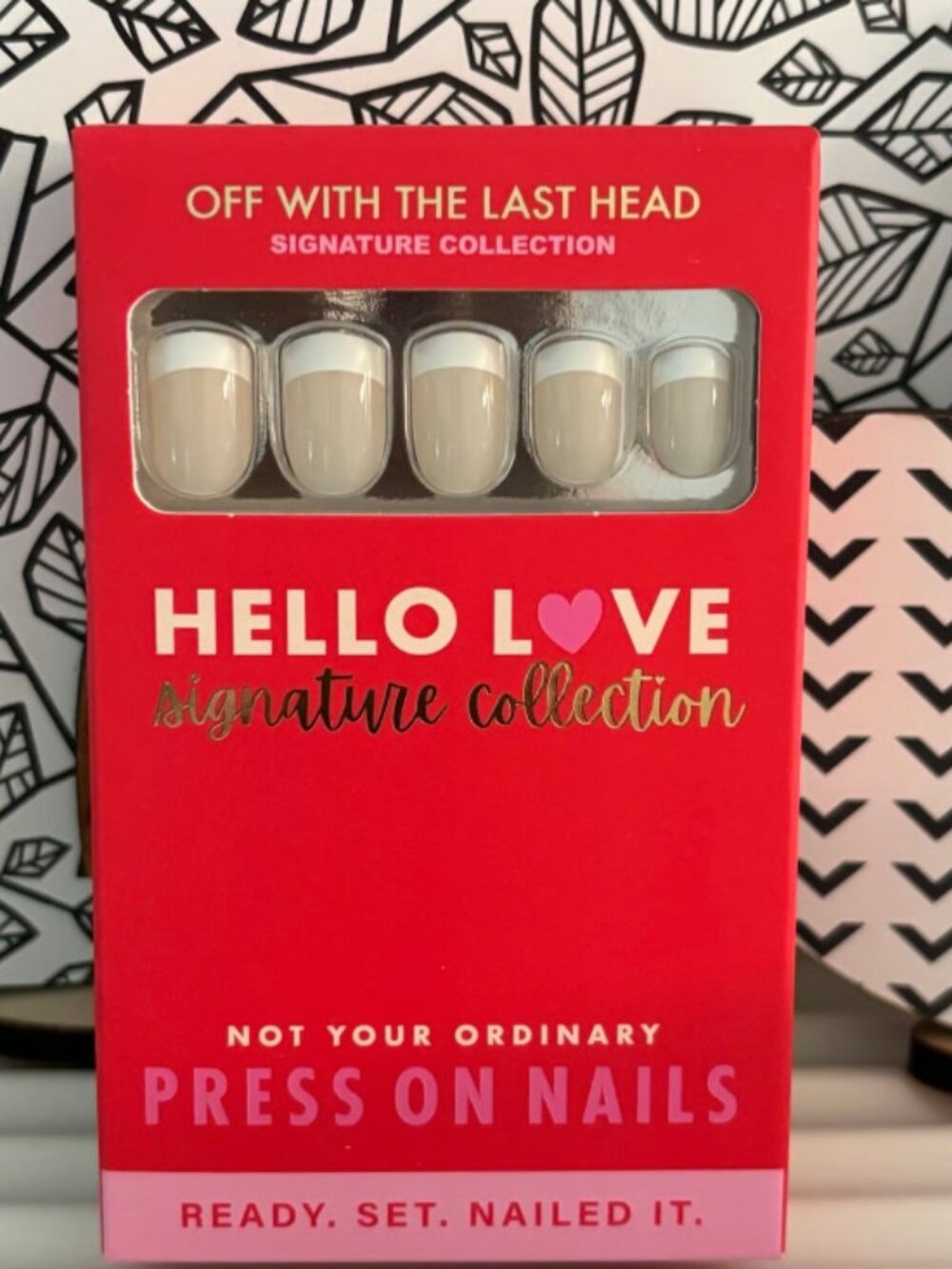 HELLO LOVE Off With The Last Head Signature Collection Press On Nails